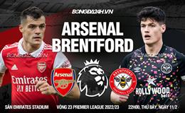 Nhận định Arsenal vs Brentford (22h00 ngày 11/2): Hủy diệt “bầy ong”