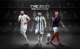 Benzema, Mbappe và Messi vào top 3 đề cử FIFA The Best 2022