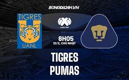 Nhận định bóng đá Tigres vs Pumas 8h05 ngày 12/2 (VĐQG Mexico 2023)