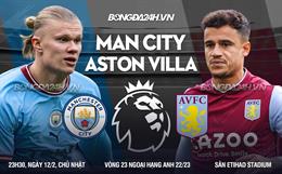 Nhận định Man City vs Aston Villa (22h30 ngày 12/2): Cờ đến tay Man xanh