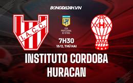 Nhận định Instituto vs Huracan 7h30 ngày 13/2 (VĐQG Argentina 2023)