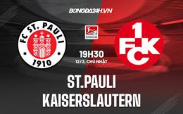 Nhận định bóng đá St Pauli vs Kaiserslautern 19h30 ngày 12/2 (Hạng 2 Đức 2022/23)