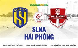 Hòa Hải Phòng, SLNA vẫn chưa biết thắng ở V-League 2023