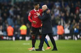 Erik ten Hag đưa Marcus Rashford lên mây