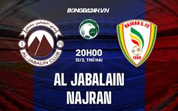 Nhận định Al Jabalain vs Najran 20h00 ngày 13/2 (Hạng 2 Saudi Arabia 2022/23)