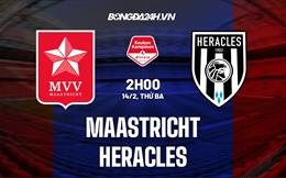 Nhận định bóng đá Maastricht vs Heracles 2h00 ngày 14/2 (Hạng 2 Hà Lan 2022/23)