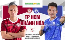 Nhận định CLB TP.HCM vs Khánh Hòa (19h15 ngày 13/2): Chuyện người cùng khổ