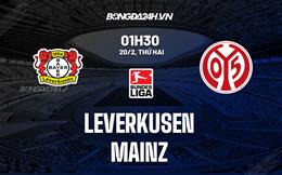 Nhận định -  Leverkusen vs Mainz 1h30 ngày 20/2 (Bundesliga 2022/23)