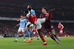Tranh cãi dữ dội về quả 11m của Arsenal trước Man City