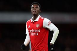 Eddie Nketiah sẽ mất ngủ sau trận thua Man City