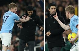 Lý do Kevin De Bruyne tấn công Mikel Arteta