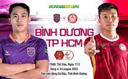 Đánh bại chủ nhà Bình Dương, TPHCM có thắng lợi đầu tay tại V-League 2023