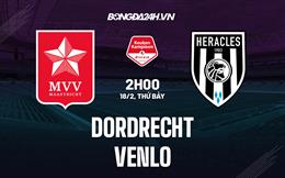Nhận định bóng đá Dordrecht vs Venlo 2h00 ngày 18/2 (Hạng 2 Hà Lan 2022/23)