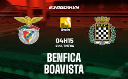 Nhận định -  Benfica vs Boavista 4h15 ngày 21/2 (VĐQG Bồ Đào Nha 2022/23)