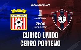 Nhận định Curico Unido vs Cerro Porteno 7h00 ngày 22/2 (Copa Libertadores 2023)