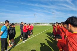 U20 Việt Nam có mặt ở UAE