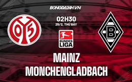 Nhận định -  Mainz vs Monchengladbach 2h30 ngày 25/2 (Bundesliga 2022/23)