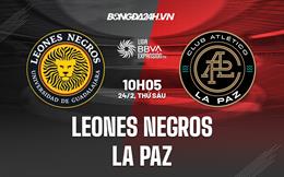 Nhận định Leones Negros vs La Paz 10h05 ngày 24/2 (Hạng 2 Mexico 2023)