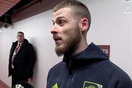 David de Gea không hài lòng với quyết định của trọng tài