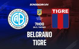 Nhận định - dự đoán Belgrano vs Tigre 7h00 ngày 25/2 (VĐQG Argentina 2023)