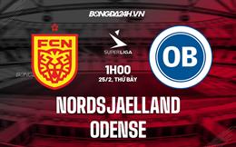 Nhận định - dự đoán Nordsjaelland vs Odense 1h00 ngày 25/2 (VĐQG Đan Mạch 2022/23)