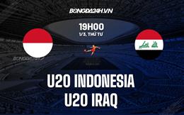 Chơi hơn người, U20 Indonesia vẫn thua đau Iraq
