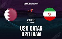 Nhận định -  U20 Qatar vs U20 Iran 21h00 ngày 1/3 (VCK U20 châu Á 2023)