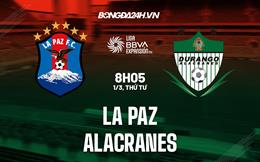 Nhận định - dự đoán La Paz vs Alacranes 8h05 ngày 1/3 (Hạng 2 Mexico 2023)