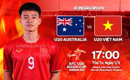 Video tổng hợp: U20 Việt Nam 1-0 U20 Australia (VCK U20 châu Á 2023)