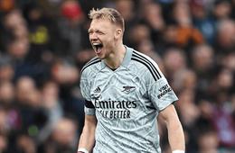 Ramsdale sắp được tôn vinh sau màn cứu thua xuất thần trước Aston Villa