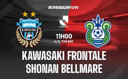 Nhận định Kawasaki Frontale vs Shonan Bellmare 11h00 ngày 4/3 (VĐQG Nhật Bản 2023)