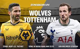 Nhận định Wolves vs Tottenham (22h00 ngày 4/3): Cạm bẫy Molineux