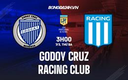 Nhận định Godoy Cruz vs Racing Club 3h00 ngày 7/3 (VĐQG Argentina 2023)