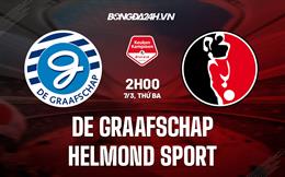 Nhận định De Graafschap vs Helmond Sport 2h00 ngày 7/3 (Hạng 2 Hà Lan 2022/23)