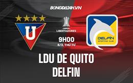 Nhận định LDU de Quito vs Delfin 9h00 ngày 8/3 (Copa Sudamericana 2023)