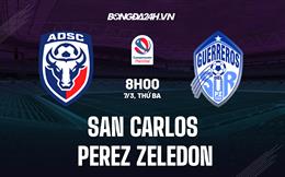 Nhận định San Carlos vs Perez Zeledon 8h00 ngày 7/3 (VĐQG Costa Rica 2023)