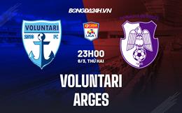 Nhận định - soi kèo Voluntari vs Arges 23h00 ngày 6/3 (VĐQG Romania 2022/23)