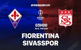 Nhận định Fiorentina vs Sivasspor 3h00 ngày 10/3 (Europa Conference League 2022/23)