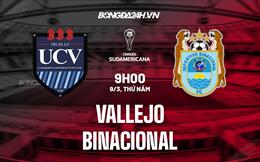 Nhận định bóng đá Vallejo vs Binacional 9h00 ngày 9/3 (Copa Sudamericana 2023)