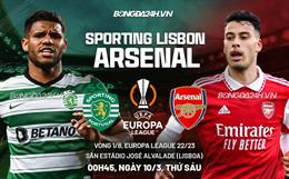 Arsenal không thể chiếm lợi thế ở vòng 1/8 Europa League 2022/23