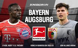 Bayern Munich 5-3 Augsburg: Ngày của hàng thủ