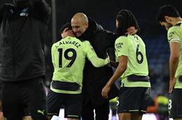 Haaland ghi bàn nhưng Pep khen ngợi Julian Alvarez