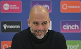 Pep Guardiola đề cao trận thắng nhọc của Man City trước Crystal Palace