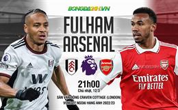 Đánh bại Fulham một cách thuyết phục, Arsenal tiếp tục hơn Man City 5 điểm