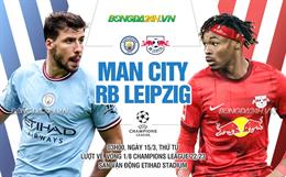 Nhận định Man City vs Leipzig (03h00 ngày 15/3): Bung hết sức mạnh