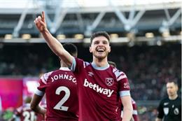 Arteta giúp Arsenal dẫn đầu cuộc đua giành Declan Rice