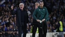 Mourinho cãi nhau với chủ tịch Lazio sau trận thua của AS Roma