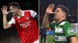 Người hùng của Sporting Lisbon chế nhạo Xhaka sau khi Arsenal bị loại