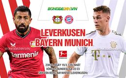 Nhận định bóng đá Leverkusen vs Bayern Munich 23h30 ngày 19/3 (Bundelisga 2022/23)
