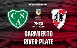 Nhận định Sarmiento vs River Plate 7h30 ngày 20/3 (VĐQG Argentina 2023)